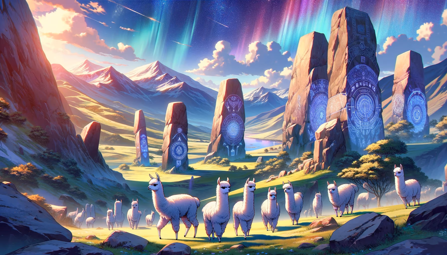 Lunar Circle Rite · Alpaca Highlands