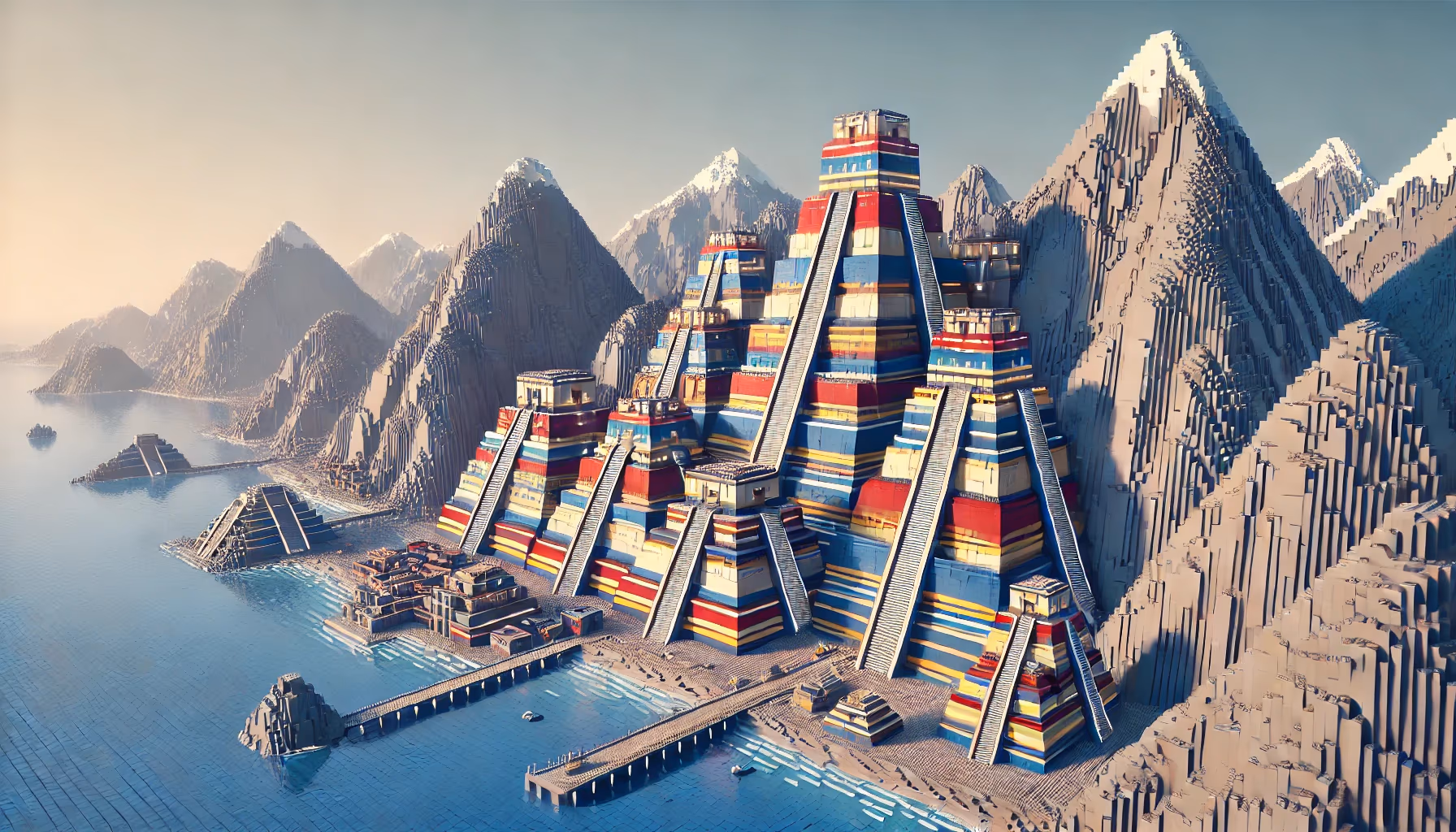 Tech Pyramid Megacity Build
