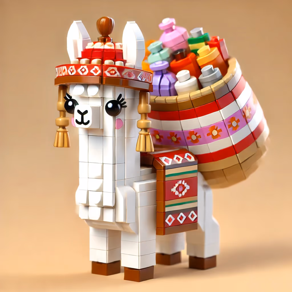Super Cute Ceremonial Llama